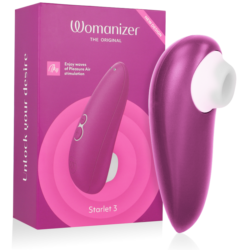 Estimulador de clítoris Womanizer Starlet 3, violeta
