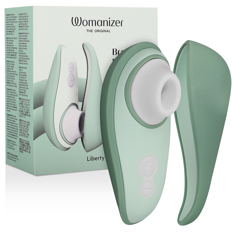 Womanizer Liberty 2 Estimulador Clitoriano Por Succión Verde Claro