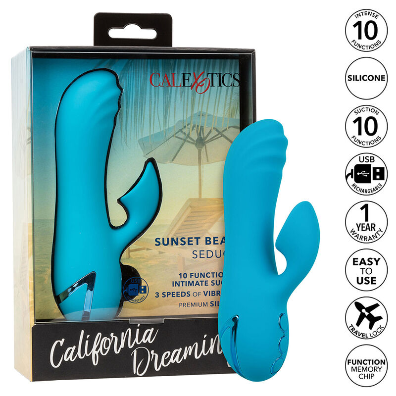 Estimulador de ondas de presión CalExotics Sunset Beach Seducer