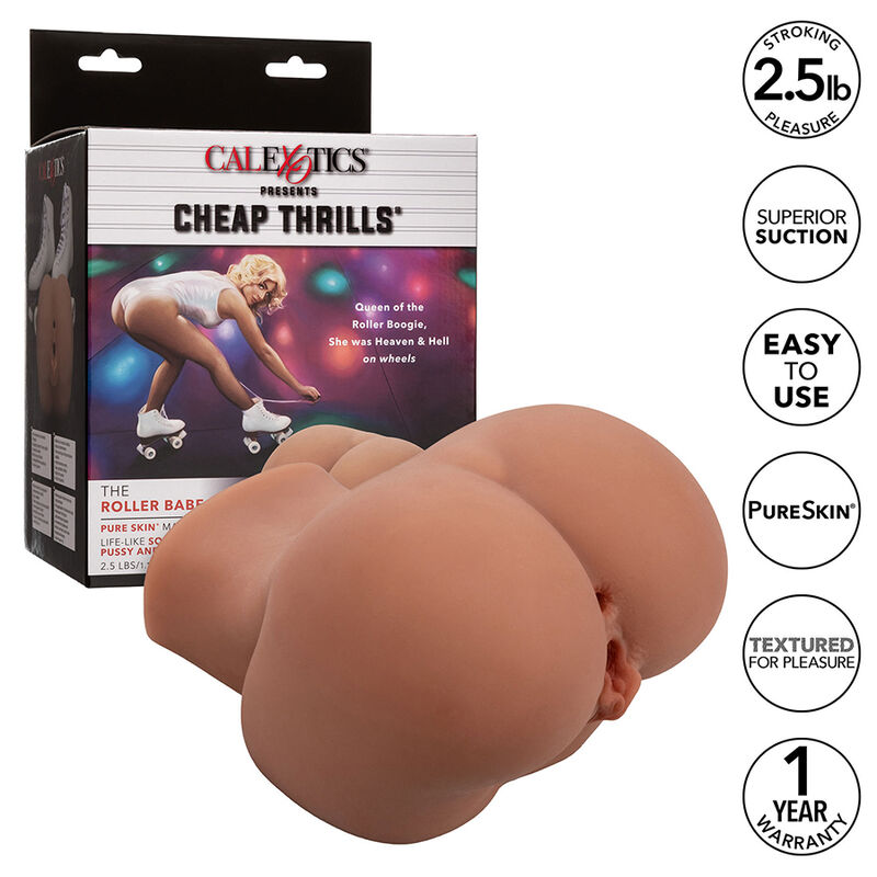 Masturbador CalExotics The Roller Babe con doble entrada