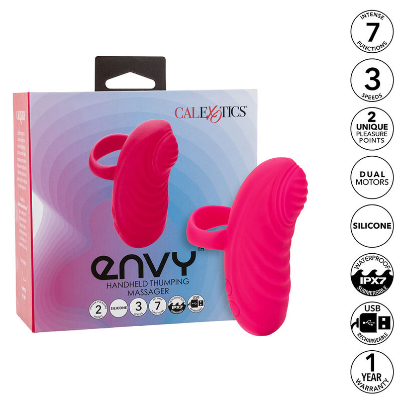 CalExotics Envy vibrador para dedos con 7 funciones de vibración