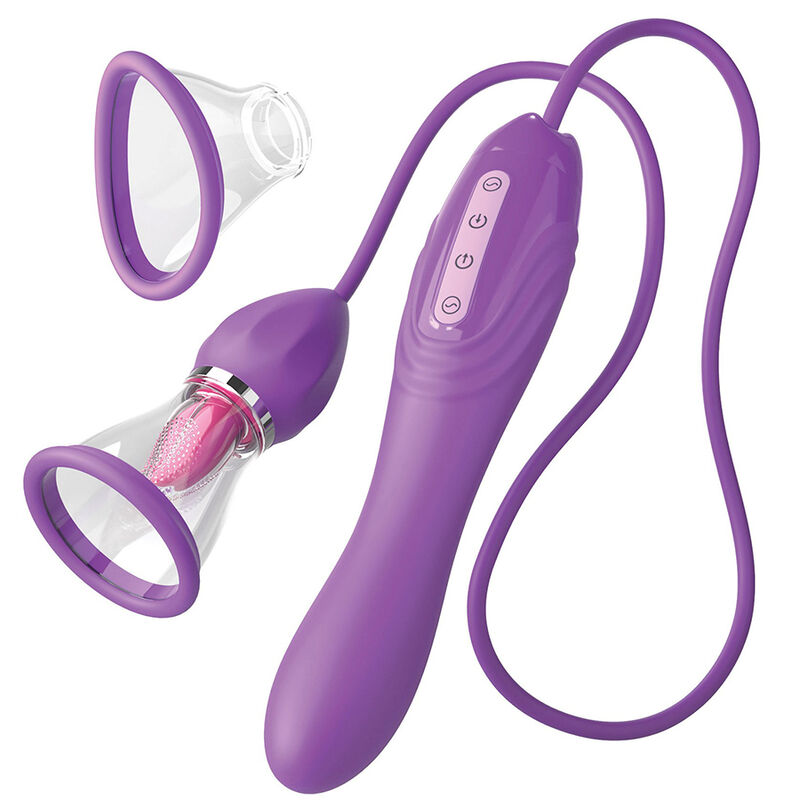 Vibrador de ondas de presión Fantasy for Her Ultimate Pleasure Max, morado