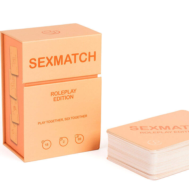 SECRETPLAY Sexmatch Roleplay Edition juego de cartas erótico