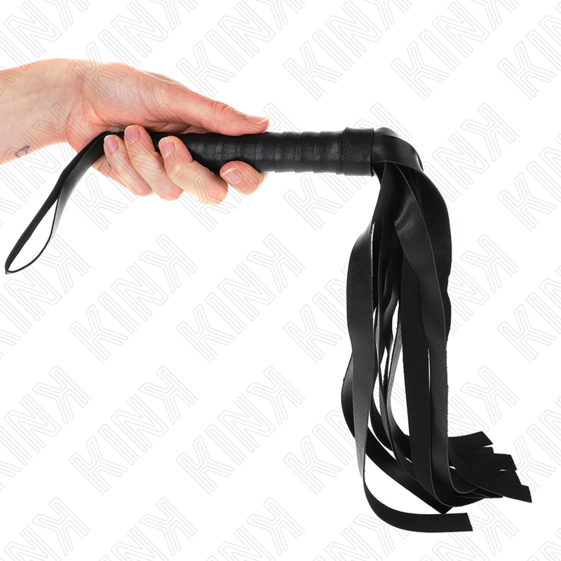 Látigo KINK Black Wide Tail, 48,5 cm