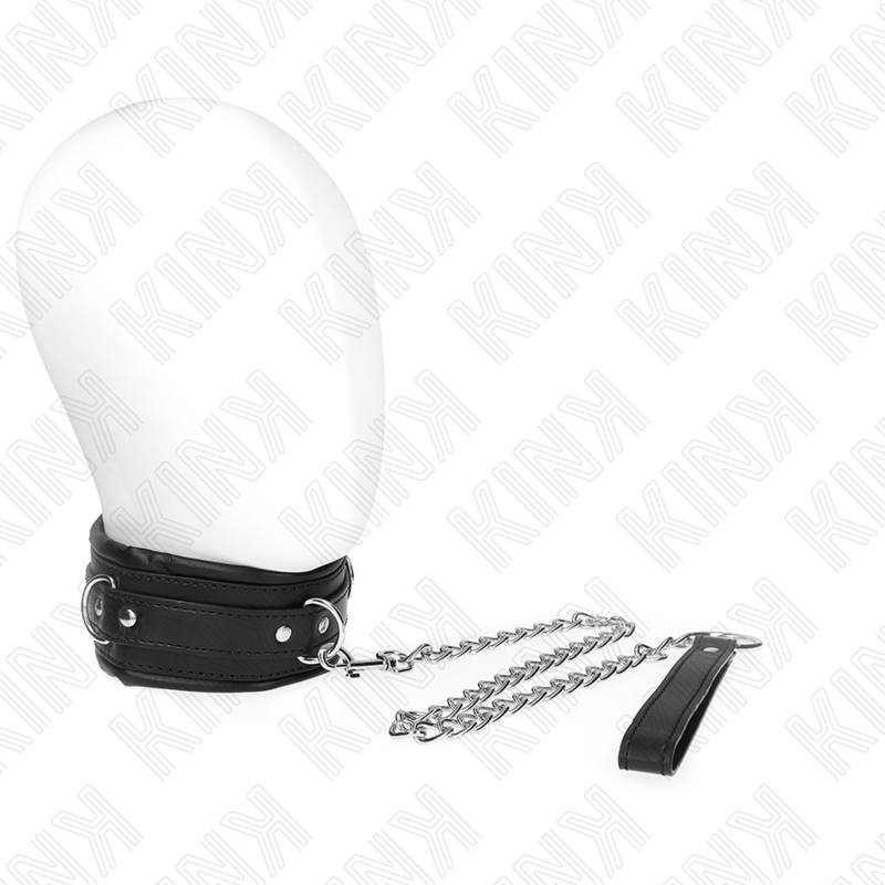 Collar KINK BDSM ajustable con correa