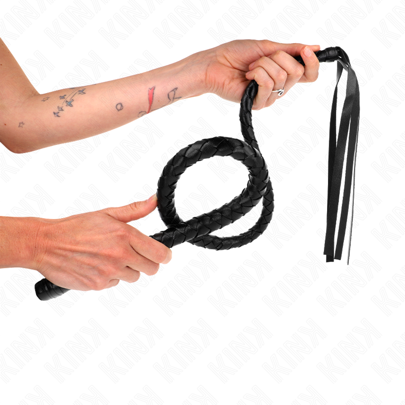 Látigo KINK con cuentas, 110 cm