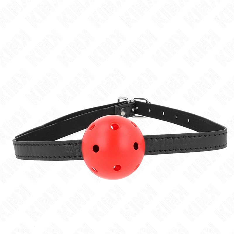 Mordaza de bola roja KINK Simplicity