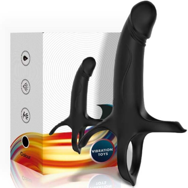 Anillo vibrador para el pene ARMONY con dildo