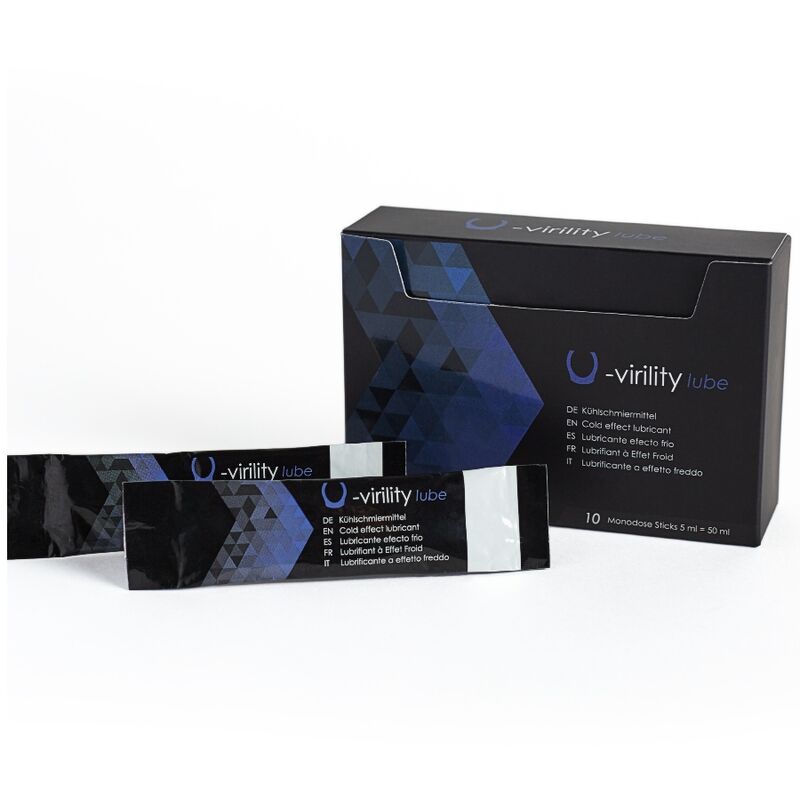 Gel lubricante refrescante U Virility de 500COSMETICS