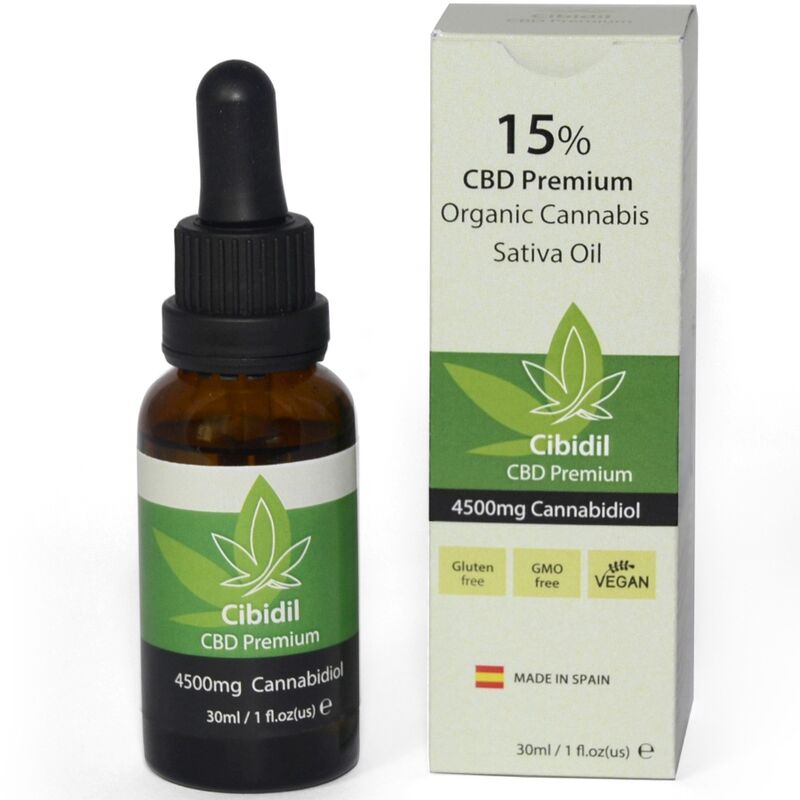 Aceite de CBD relajante con un 15 % para descansar y dormir, 30 ml 500COSMETICS