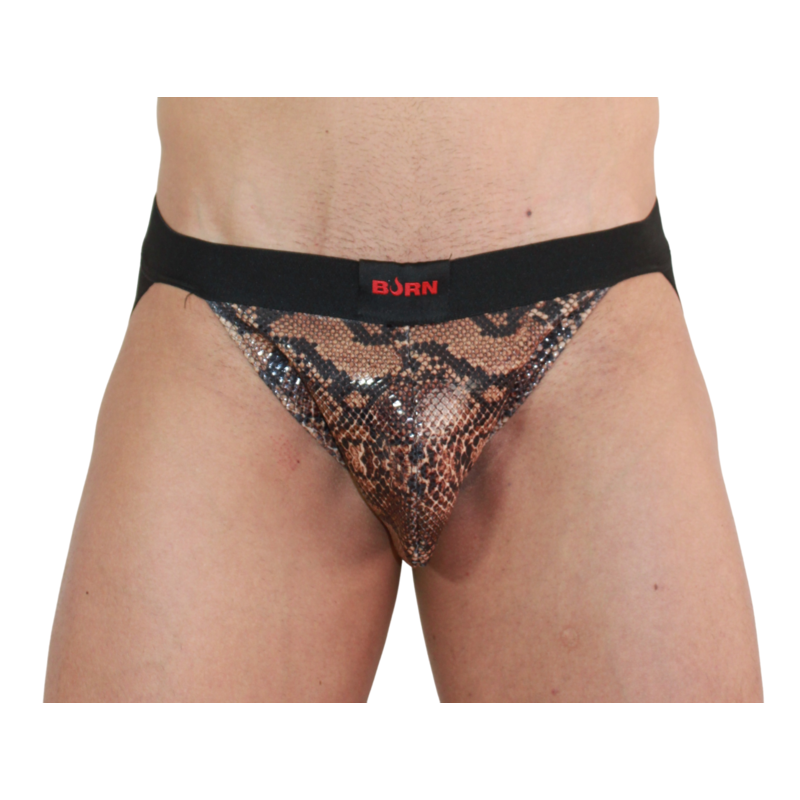 Jockstrap negro BURN 002 Snake