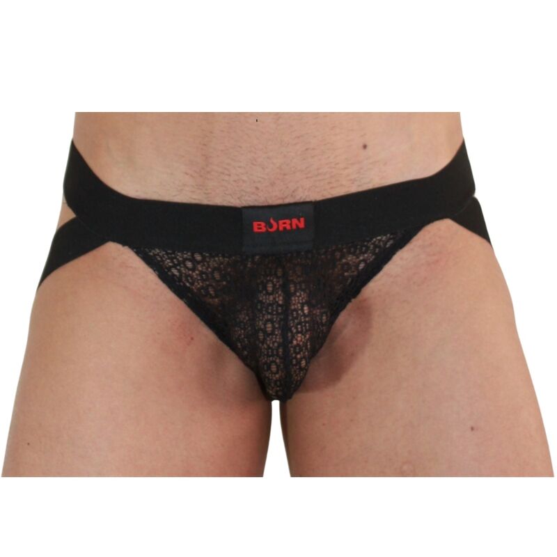 Jockstrap BURN 005 en negro