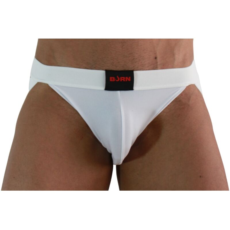 Jockstrap BURN 007 en blanco