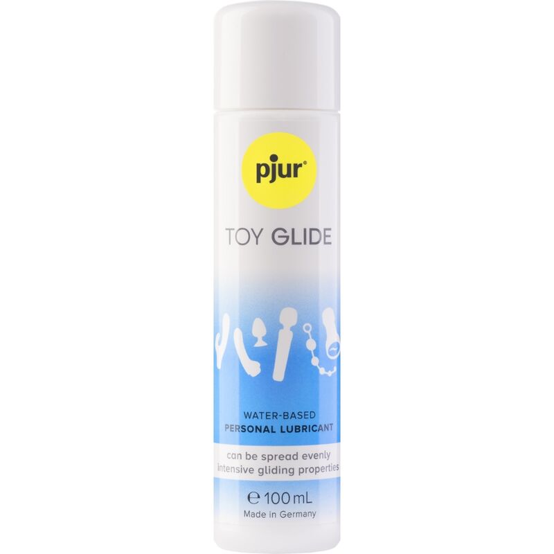 Lubricante de base acuosa pjur TOY GLIDE para juguetes, 100 ml
