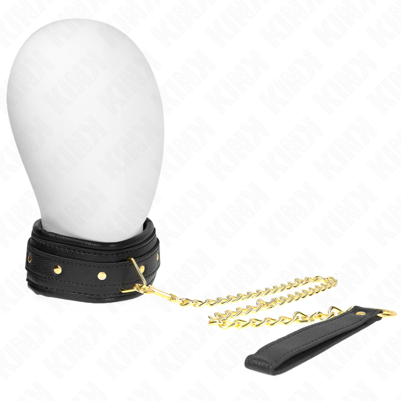 Collar BDSM KINK modelo 1 de polipiel, ajustable