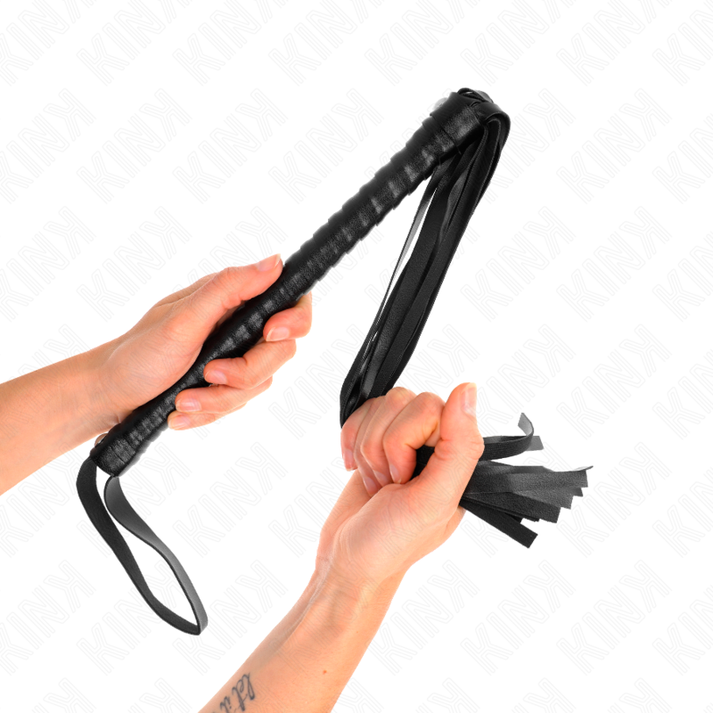 Látigo KINK con mango texturizado, 48,5 cm