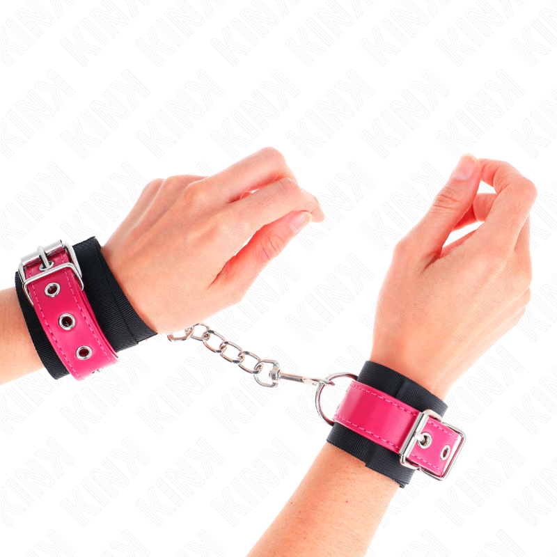 Esposas KINK de nailon con detalle rosa
