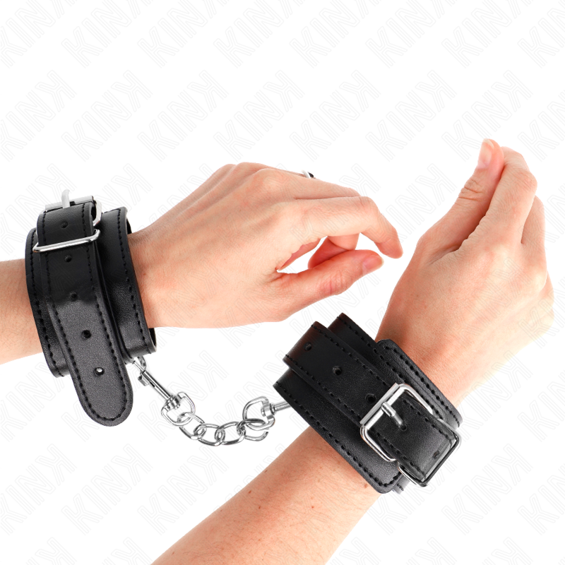 Esposas estrechas negras KINK, ajustables