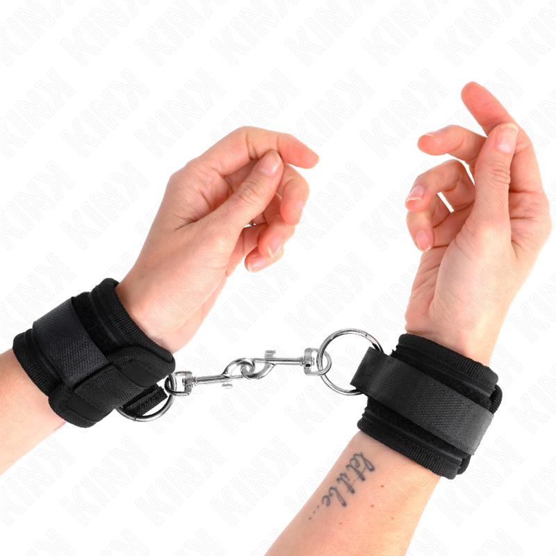 Esposas ajustables negras KINK