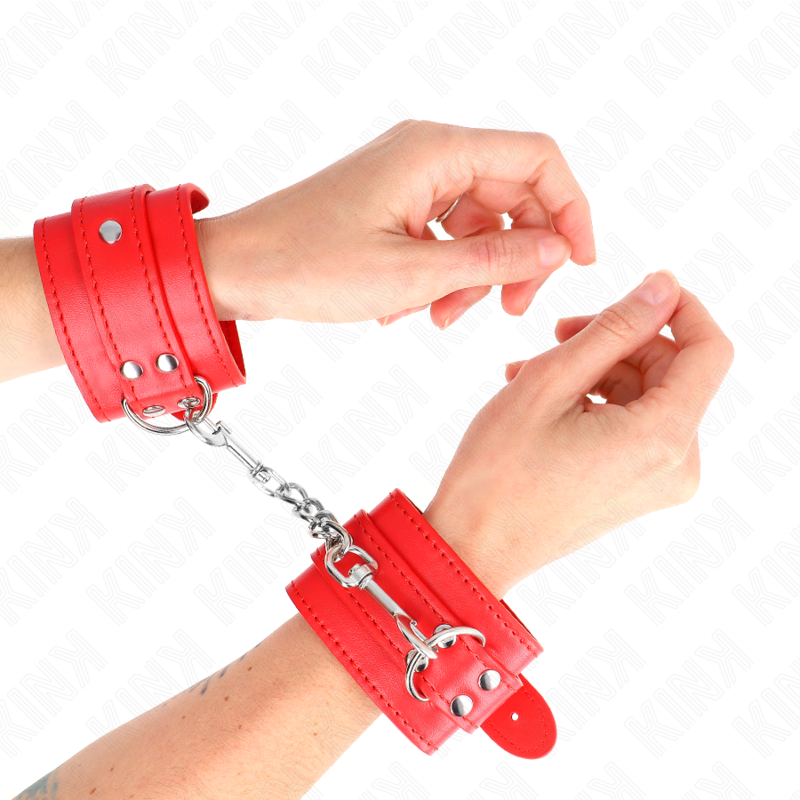 Esposas KINK Simple rojas, ajustables