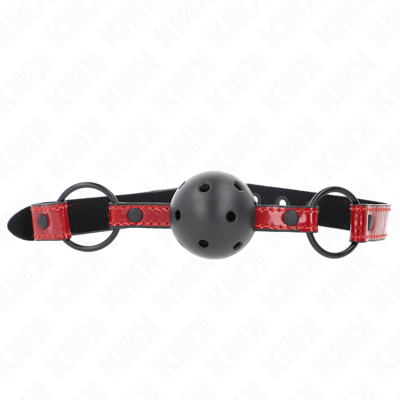 Mordaza de bola KINK Shiny Leatherette