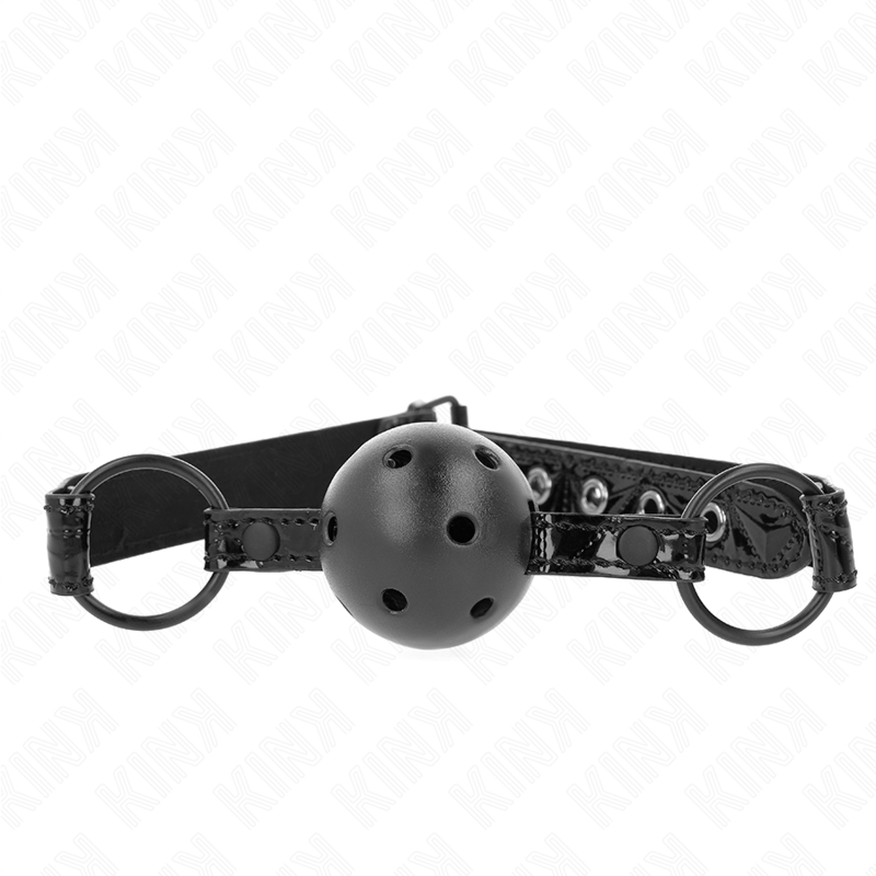 Mordaza KINK con bola y patrón de rombos, modelo 3