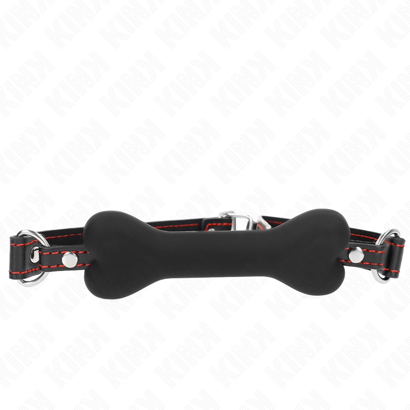Mordaza KINK Black Bone, negra