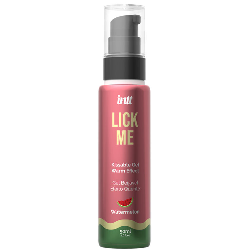 Lubricante comestible de sandía con efecto calor para momentos sensuales INTT