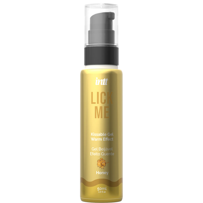 Lubricante comestible INTT Lick Me Honey con efecto calor