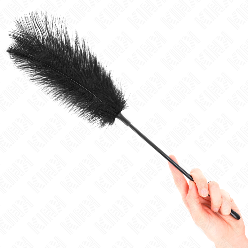 Pluma de cosquillas KINK con plumas de avestruz, 19 cm