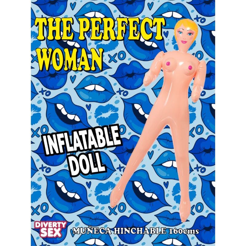 Muñeca hinchable DIABLO PICANTE, 170 cm