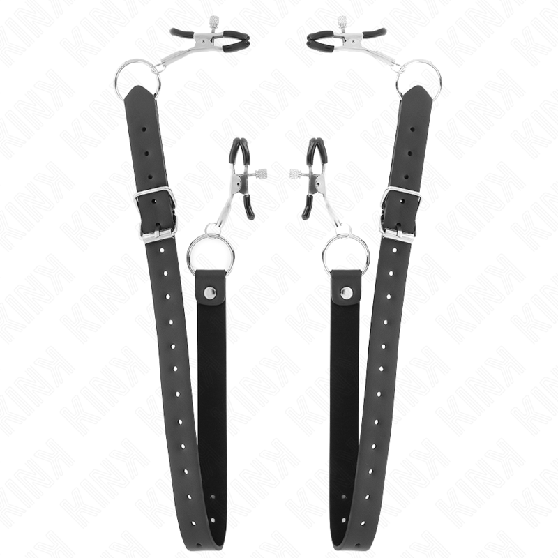 Set KINK con 4 pinzas para el clítoris ajustables