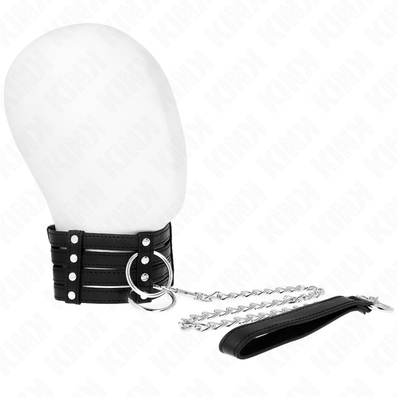 Collar BDSM KINK con correa