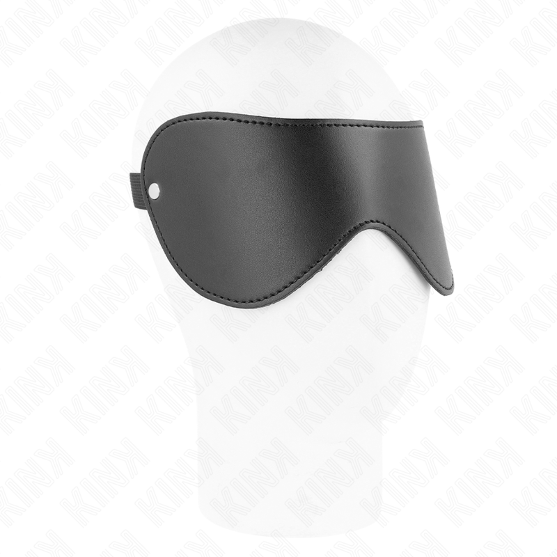 KINK MASKED ALLURE antifaz de cuero sintético con 2 tachuelas