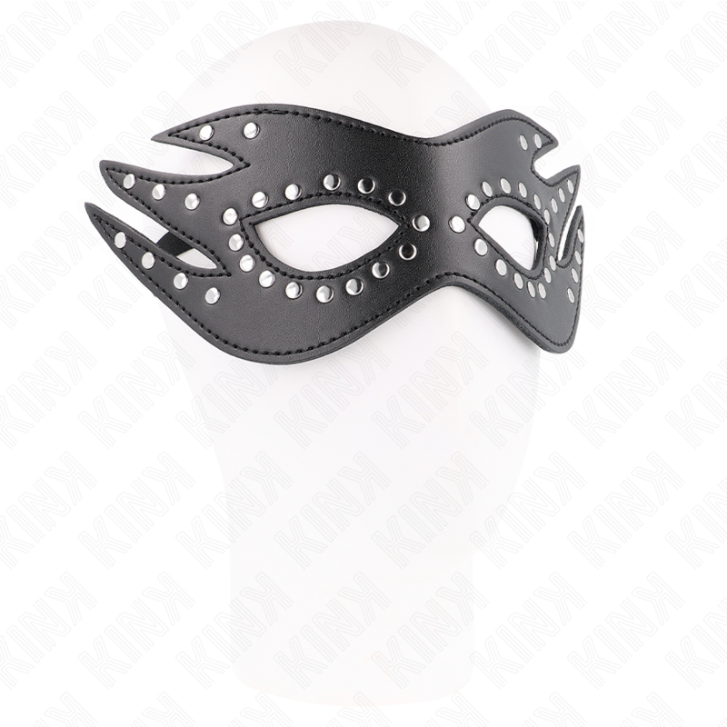 KINK MASKED ALLURE antifaz con tachuelas, modelo 3