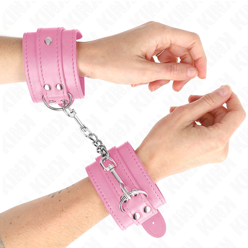 Esposas KINK Simple rosas, ajustables