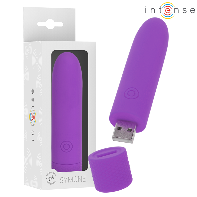 INTENSE SYMONE vibrador mini, morado