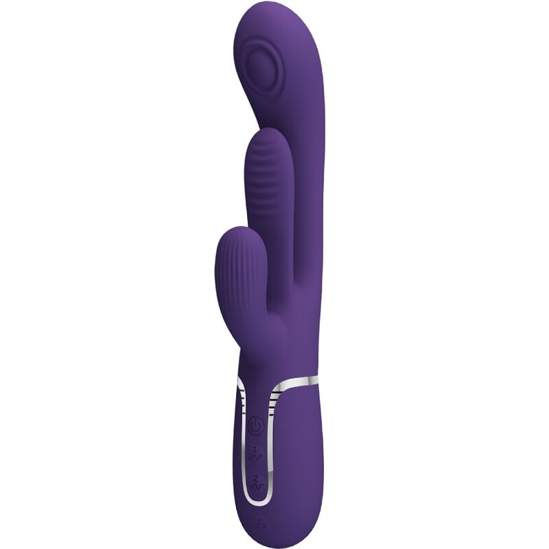 Pretty Love Shania, vibrador rabbit morado