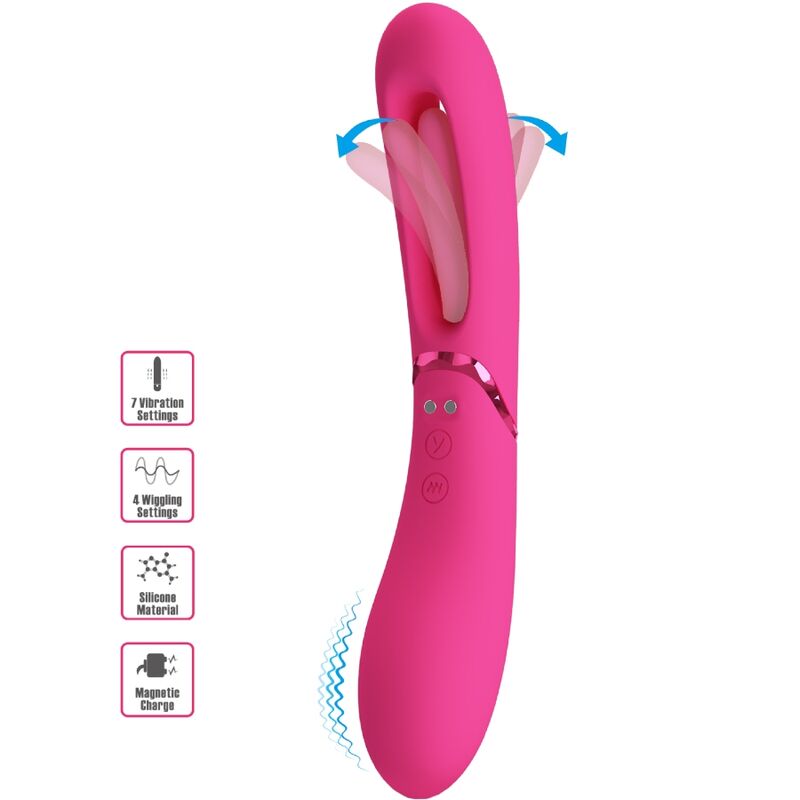 Vibrador punto G ROMANCE Lexie, rosa