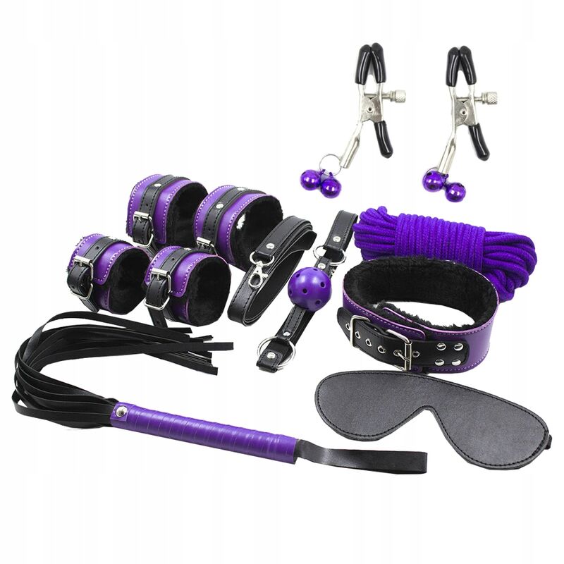 Set BDSM SECRETPLAY de 8 piezas