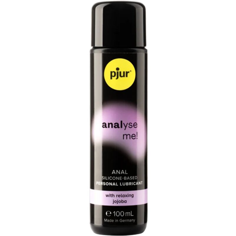Lubricante de silicona PJUR Analyse Me para sexo anal, 100 ml