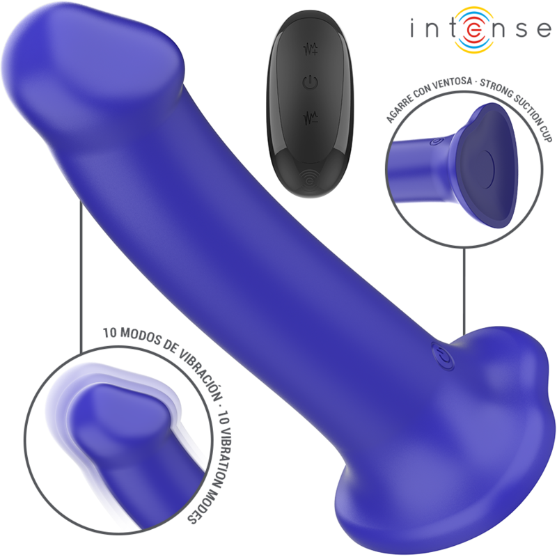 Vibrador INTENSE Victoria con mando a distancia