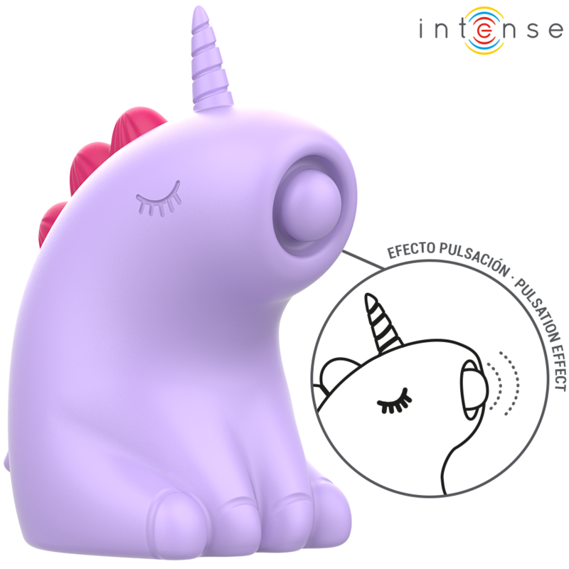 Vibrador de clítoris INTENSE SWEETIE con diseño de unicornio