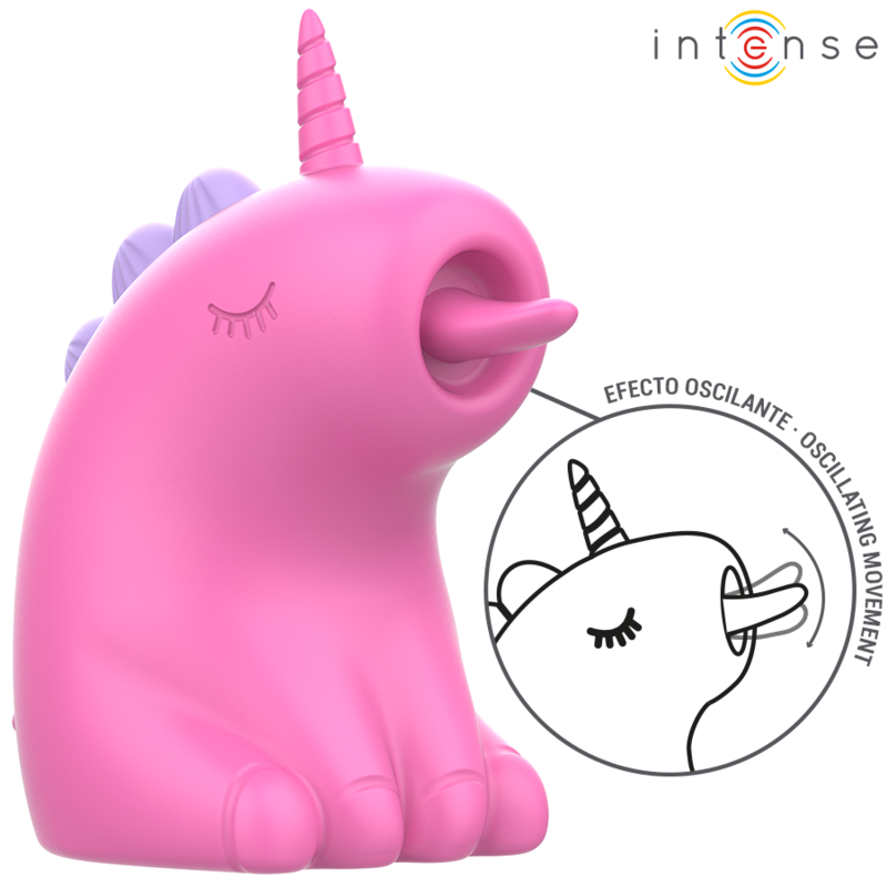 Vibrador de clítoris PINKIE de INTENSE FUN TOYS en fucsia
