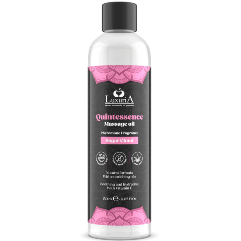 Aceite de masaje Intimateline Luxuria Sugar Cloud, 150 ml