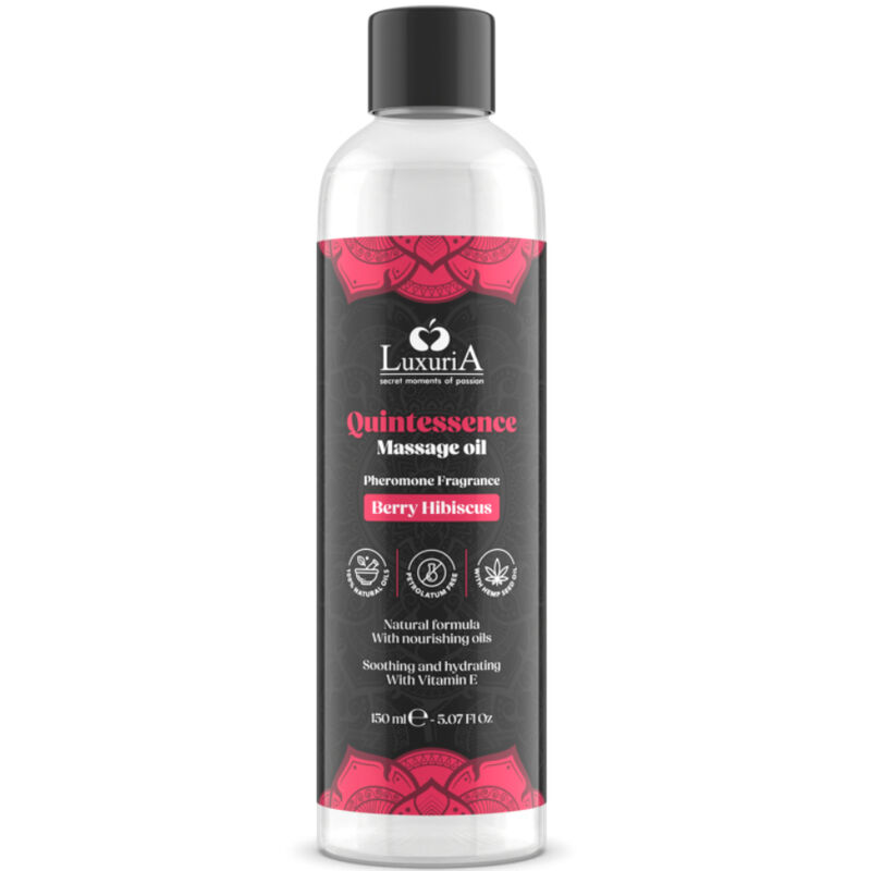 Aceite de masaje Intimateline Luxuria Berry, 150 ml