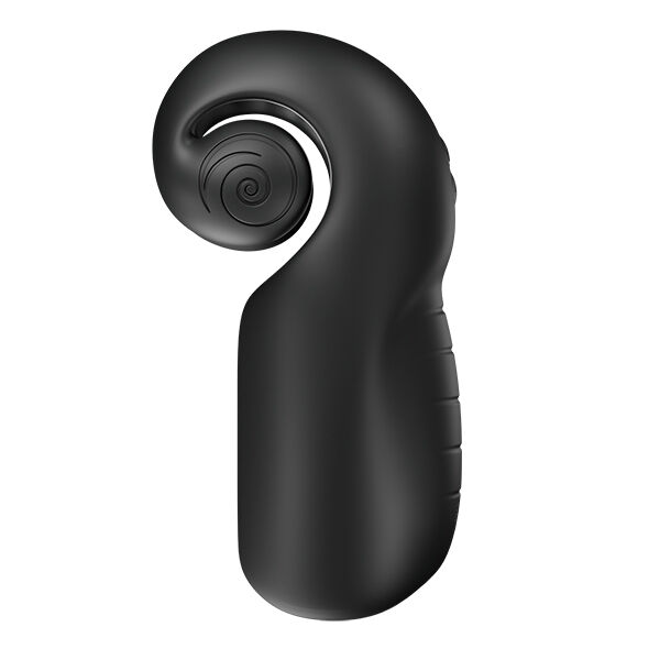 Masturbador Snail Vibe Evo for Him Slide N Roll, negro