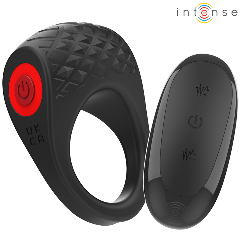Anillo vibrador para el pene CLOVER de INTENSE FOR HIM con mando a distancia