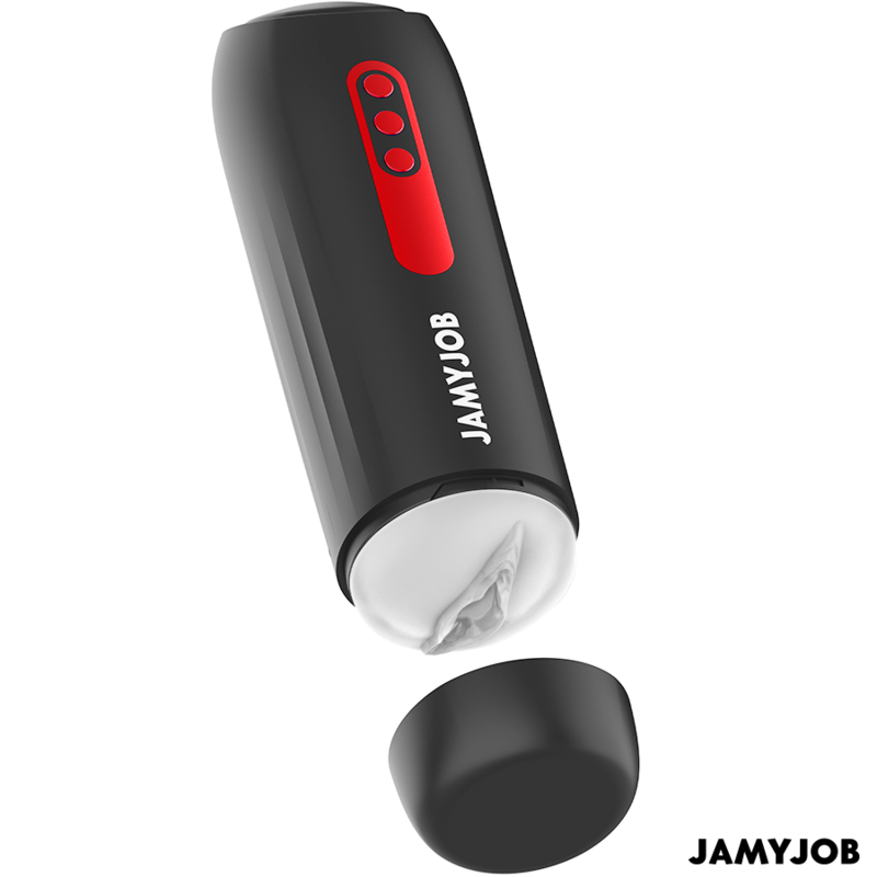 JAMYJOB Phantom masturbador automático con funciones de succión y empuje