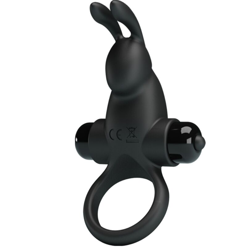 Anillo vibrador para el pene Pretty Love con estimulador rabbit